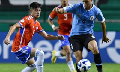 Chile Sub 20 cayó 3 a 0 ante Uruguay