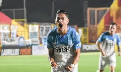 Racing San Martin Opazo gol