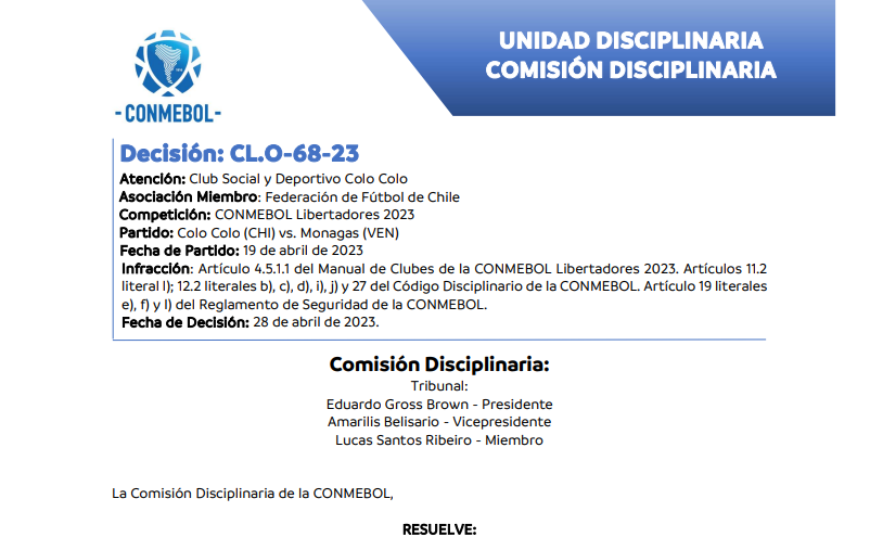 conmebol 1