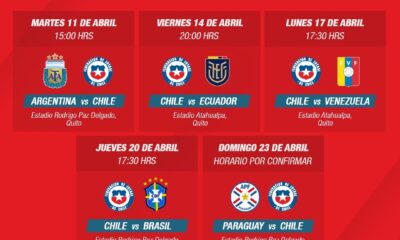 fixture seleccoion chilena sub 17