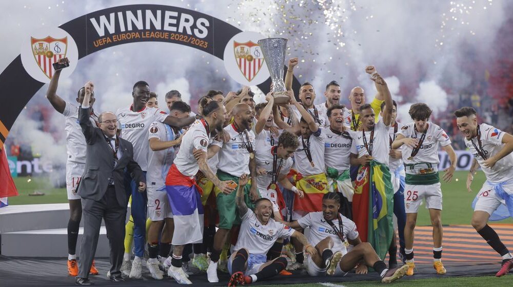Sevilla celebra septima Europa League