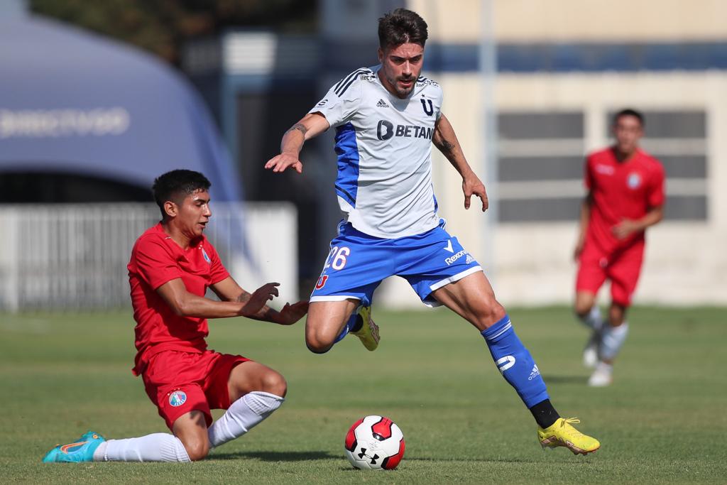 juan pablo gomez entrenamiento universidad de chile