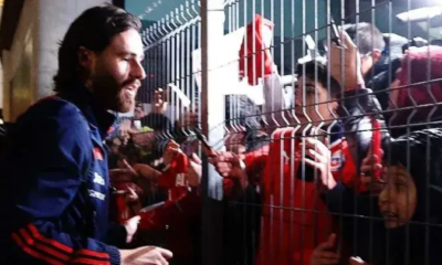 brereton seleccion chilena hinchas aeropuerto