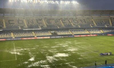 estadio ester roa concepcion lluvia