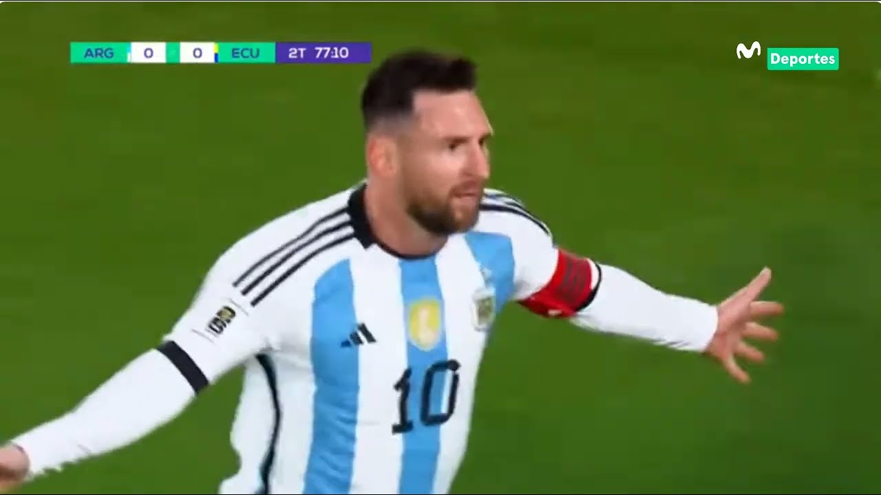 argentina vs ecuador el golazo d