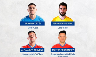 seleccion chilena nominados