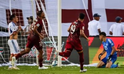 Venezuela goleó a Chile y le gana 3 a 0 en clasificatorias mundialistas