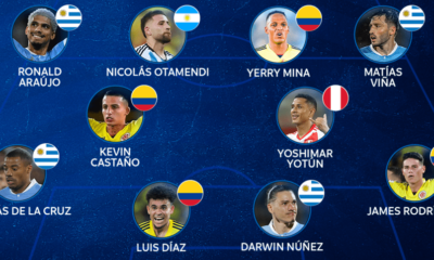 11 ideal de las fechas 5 y 6 de las Eliminatorias Suramericanas