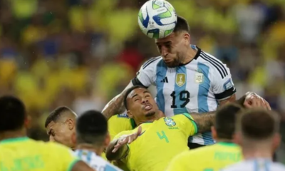 argentina gol otamendi brasil