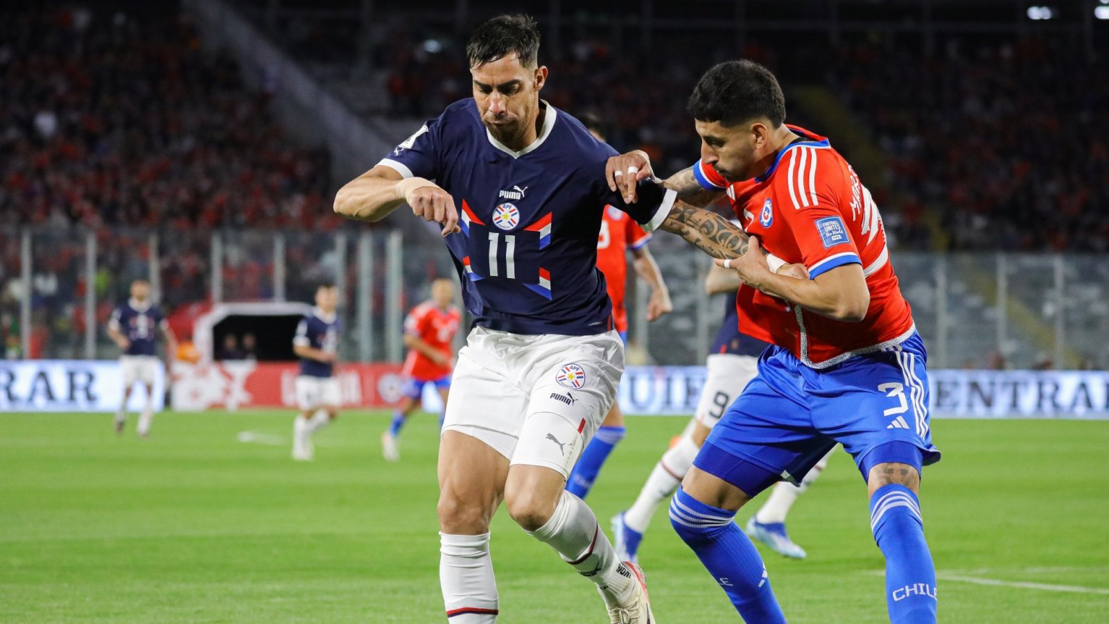 Chile empató sin goles ante Paraguay por las clasificatorias mundialistas