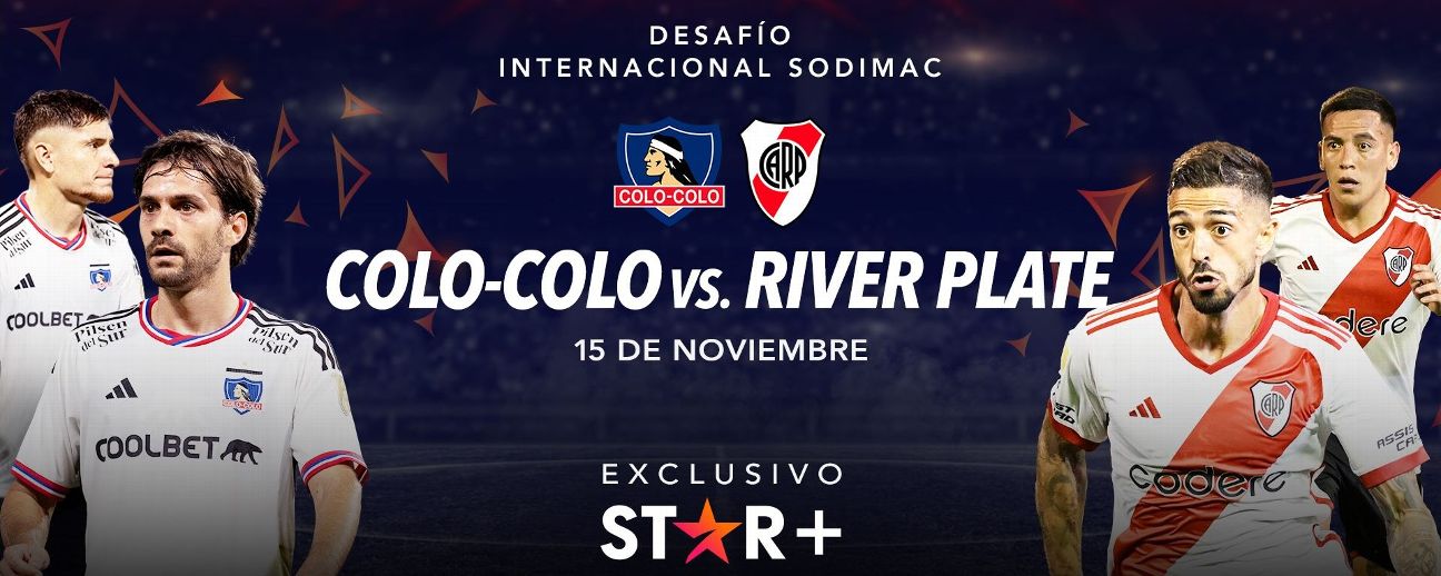 ¿Dónde ver por televisión el partido Colo Colo River Plate