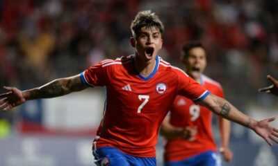 Maximiliano Guerrero fue una de las figuras y anotó el gol de Chile