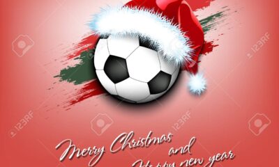 113317151 feliz navidad y prospero ano nuevo ano nuevo y balon de futbol