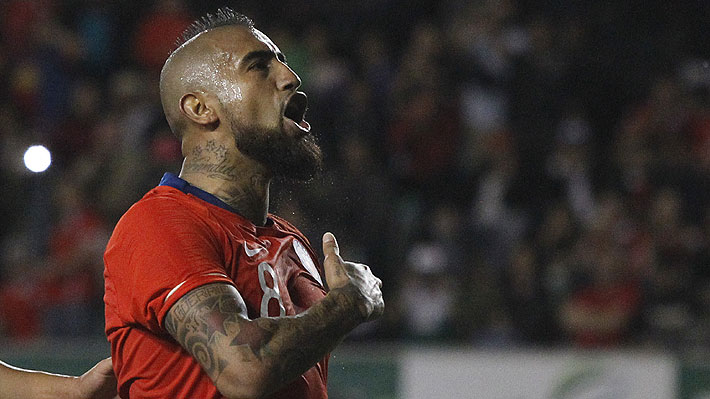 arturo vidal seleccion chilena