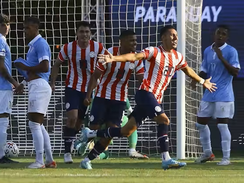 paraguay gol uruguay