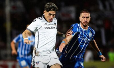 Carlos Palacios no brilló en el empate de Colo Colo ante Godoy Cruz