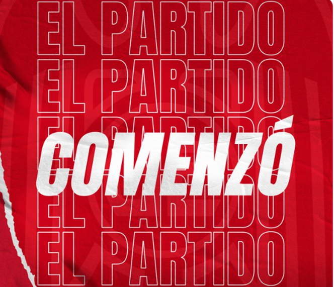 comenzo el partido