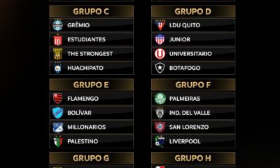 grupos copa libertadores