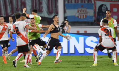 river aliendro gol campeon