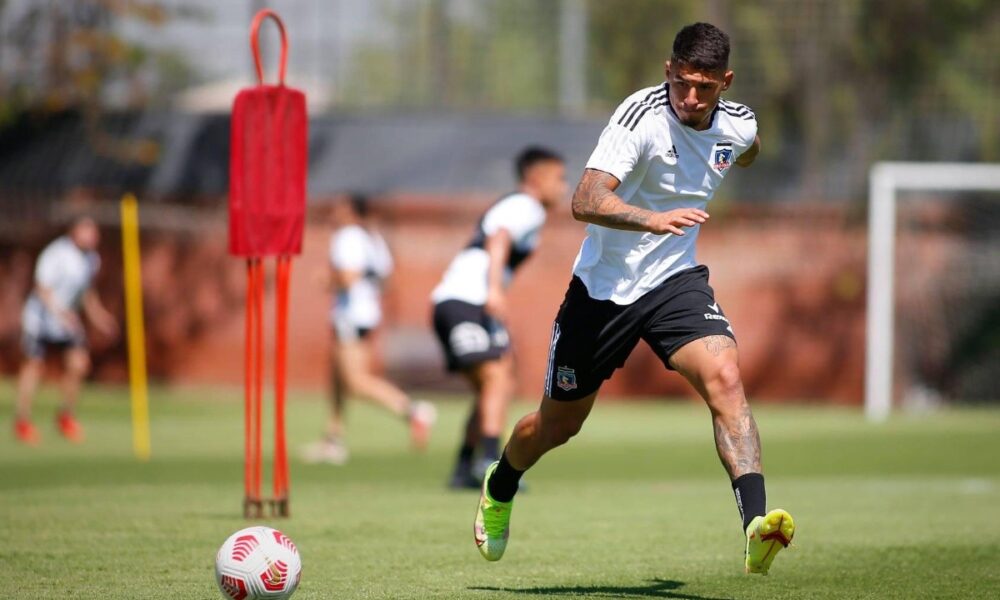 alan saldivia entrenamiento colo colo