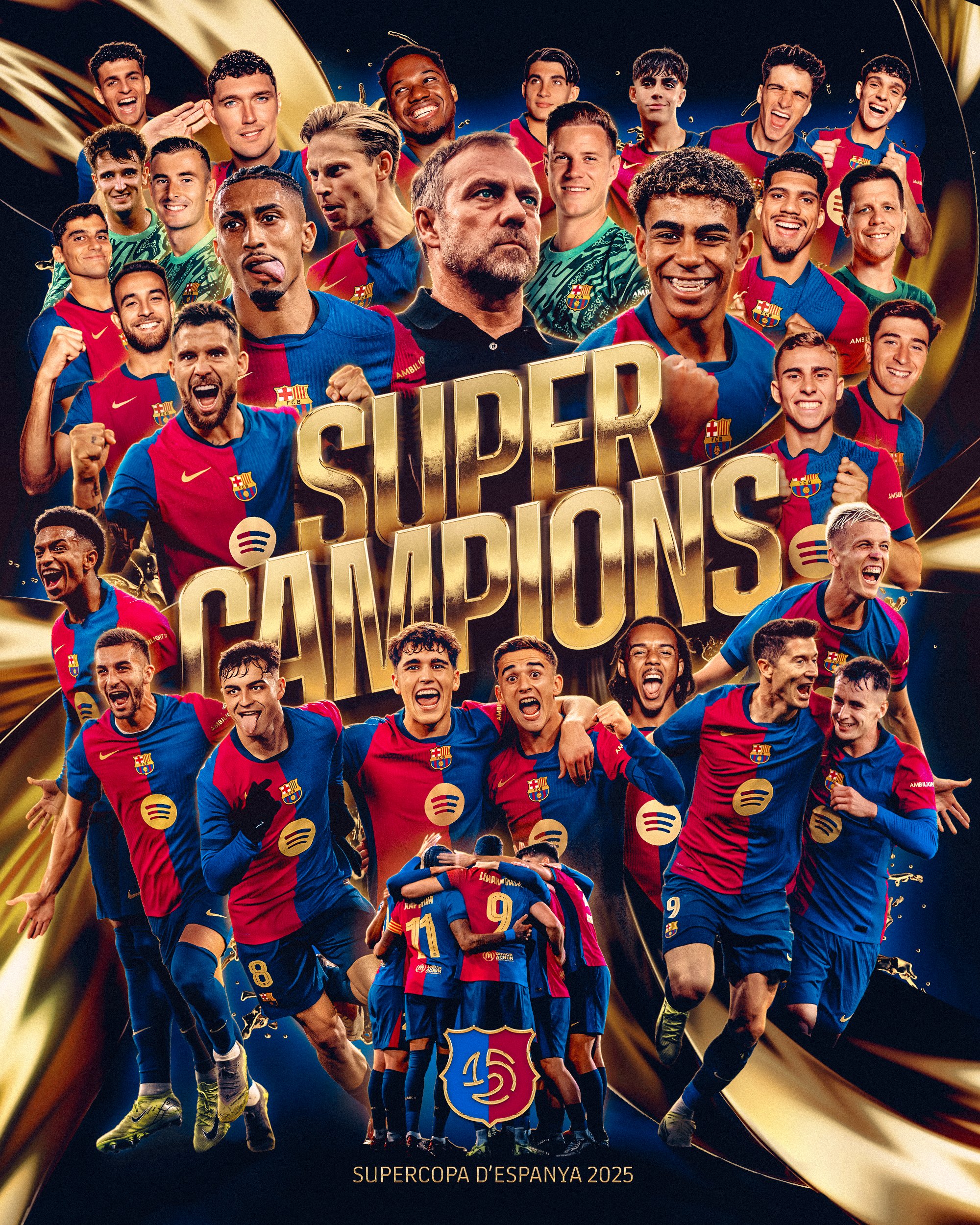 Supercampeón: el Barça le da un baile al Madrid y se lleva la Supercopa ...