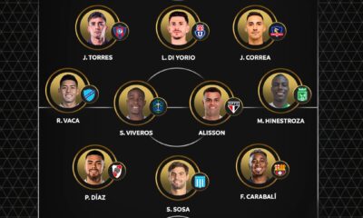 equipo de la semana conmebol
