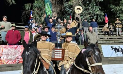 Camila Espinoza y Catalina Olguín brillan en el Nacional de Rodeo Femenino