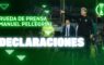 rueda de prensa de manuel pelleg