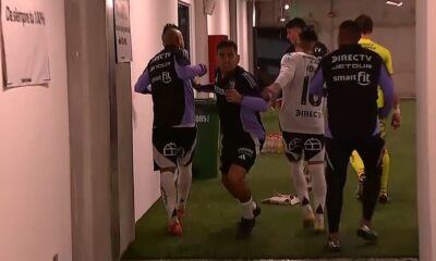 Vidal y de Paul se fueron a los combos rumbo al camarín tras el empate 2 a 2 entre Colo Colo e Iquique