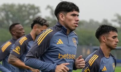 Carlos Palacios entrenamiento boca juniors