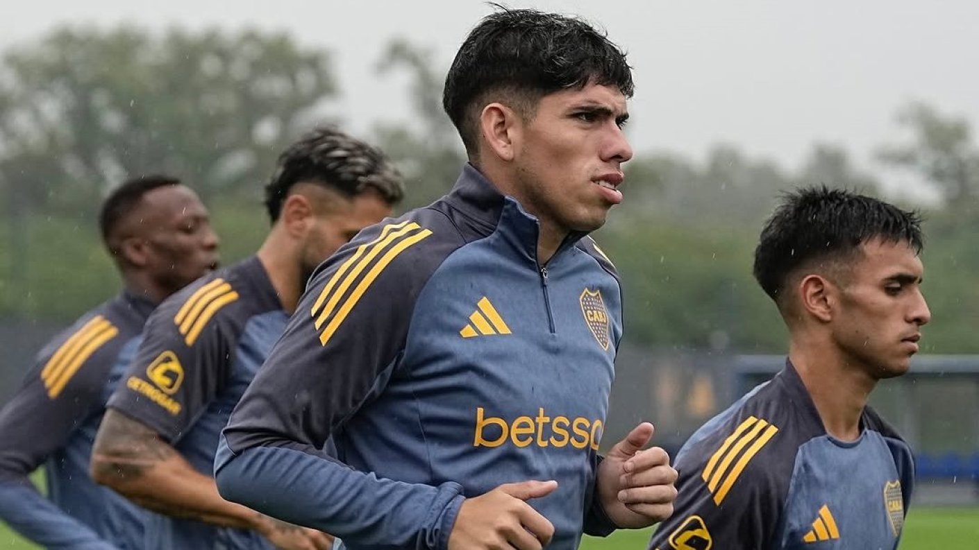Carlos Palacios entrenamiento boca juniors