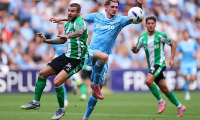 Coventry City v Real Betis Pre Season Friendly