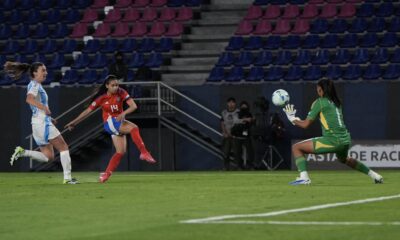 argentina chile roja femenina