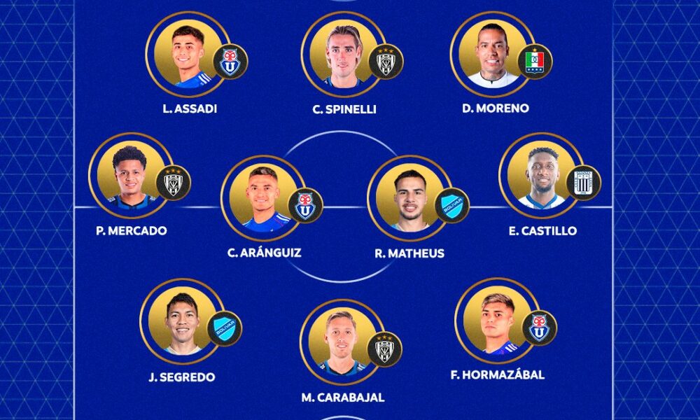 copa sudamericana equipo de la semana