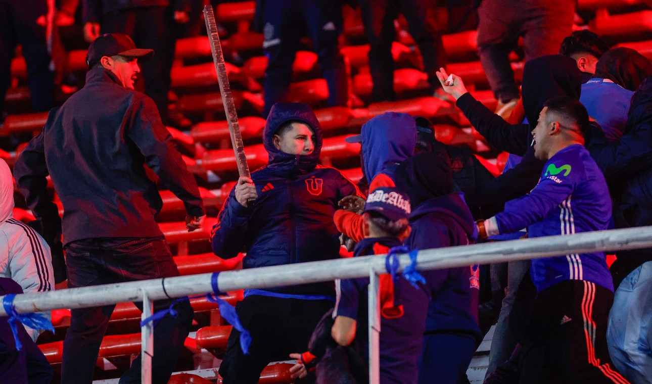hincha universidad de chile incidente independiente