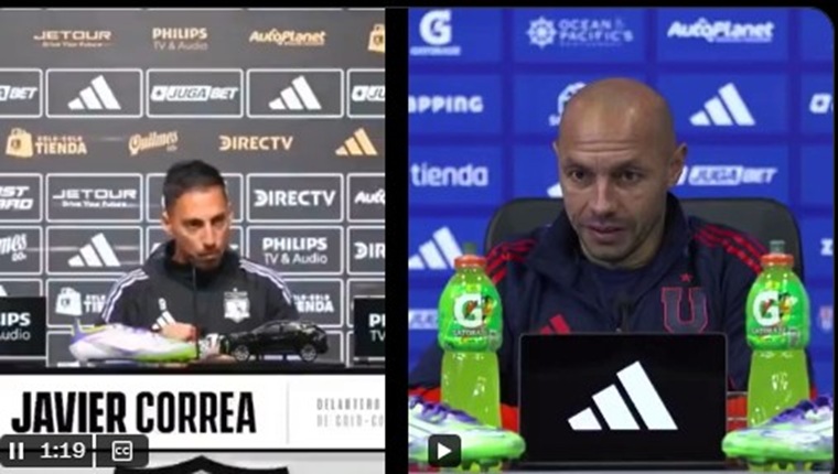 javier correa marcelo diaz superclasico