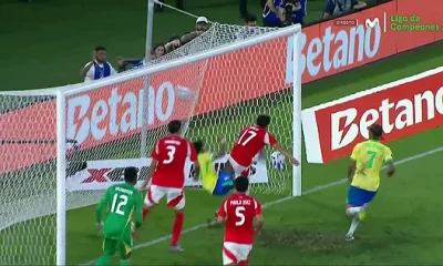 gol de Brasil estevao Chile