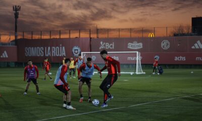 seleccion chilena entrenamiento