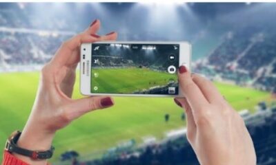 apuestas en vivo foto mujer celular