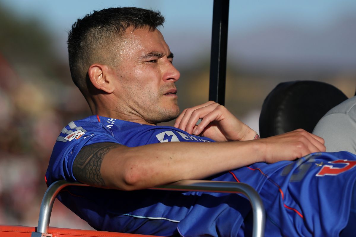 Lesion de Charles Aranguiz universidad de chile