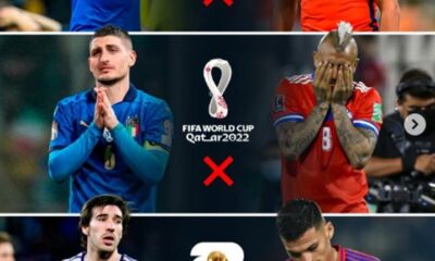La maldición conjunta que persigue a Chile e Italia en las eliminatorias mundialistas