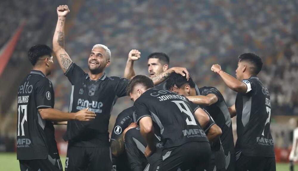 Coquimbo Unido venció como visiat a Universitario de Lima por la Copa Libertadores.
