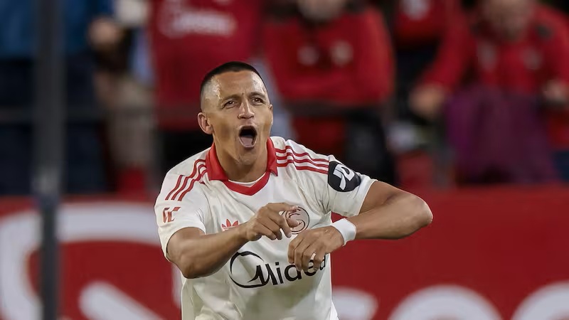 alexis sanchez sevilla gol