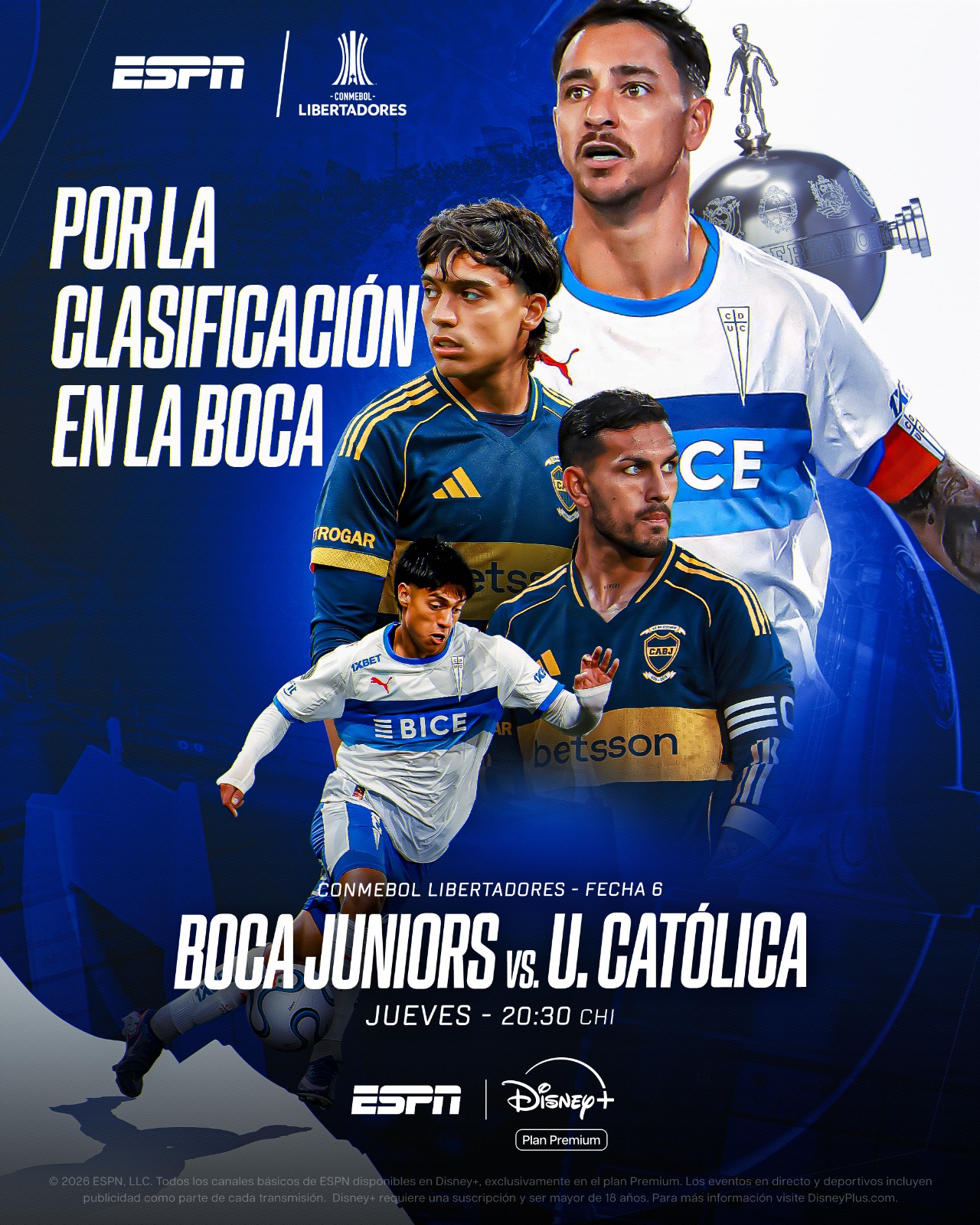La madre de todas las finales: así califican en Argentina el partido entre Boca Juniors y U. Católica 3 boca juniors universidad catolica