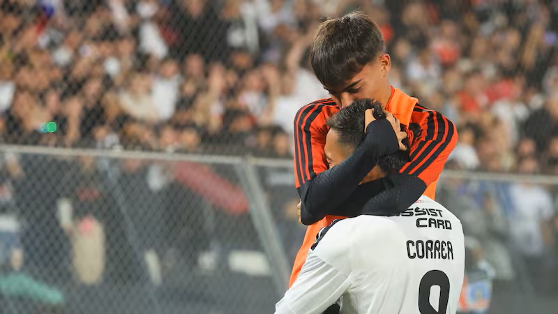 javier correa y su hijo
