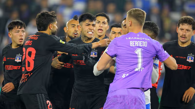 bernedo universidad catolica incidentes pelea colo colo