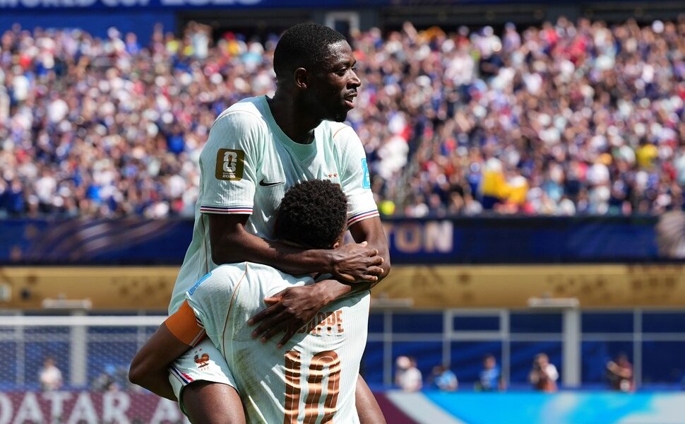 dembele mbappe francia