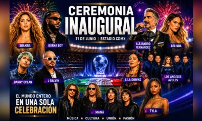 inauguracion del mundial 2026 artistas