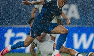 mbappe tormenta electrica lluvia francia