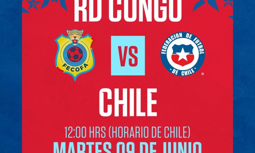 seleccion chilena RD Congo